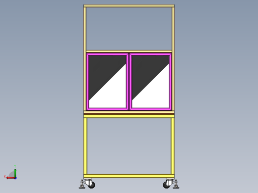 自动点胶工装设计sw18可编辑后视缩略图