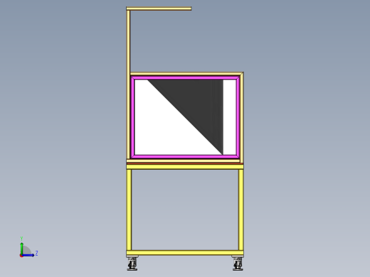 自动点胶工装设计sw18可编辑左视缩略图