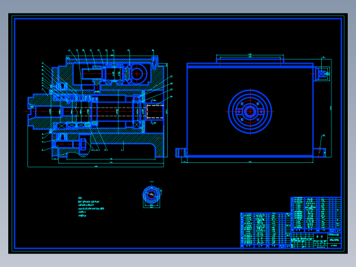 铣削组合机床及其主轴组件设计