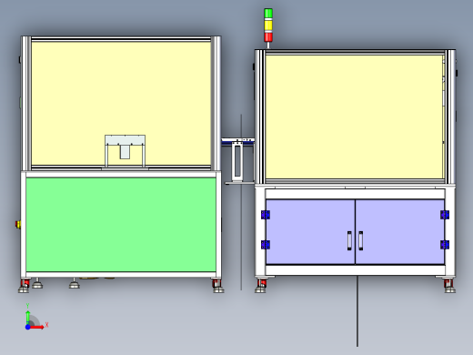 苹果平板电脑全自动智能抛光机设备3D模型前视缩略图