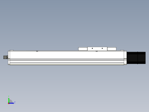 Toyo东佑达直线模组-ECH14-300-BC-200W左视缩略图