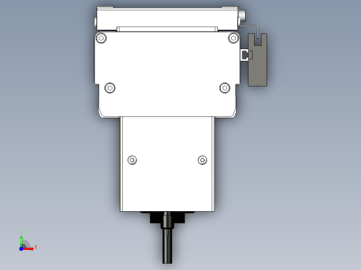 Toyo东佑达直线模组-ECH12-900-BM-200W前视缩略图