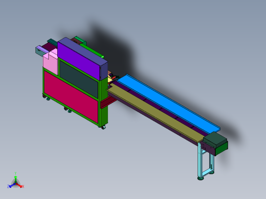 面包月饼食品包装机枕式