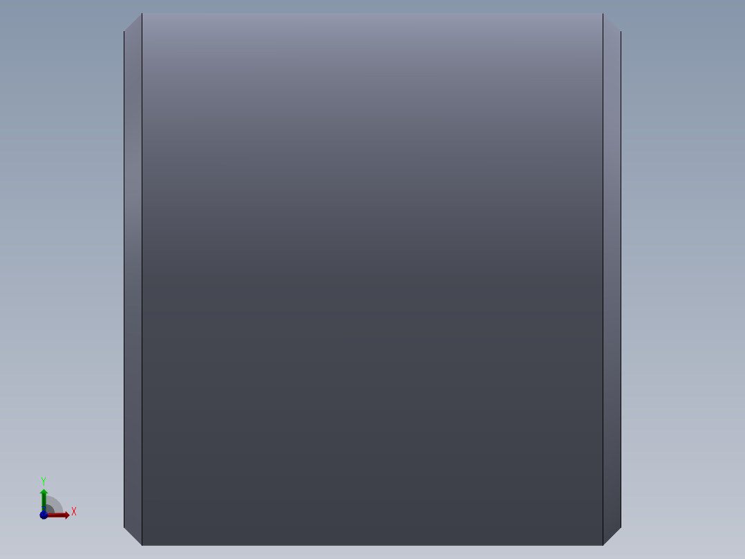 公制梯形螺母-TR14x3x30x28.SLDPRT前视图