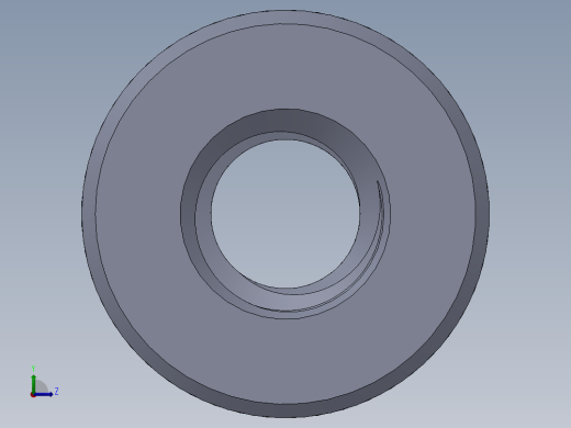公制梯形螺母-TR14x3x30x28.SLDPRT左视缩略图