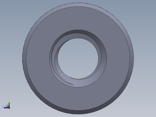 公制梯形螺母-TR14x3x30x28.SLDPRT右视缩略图
