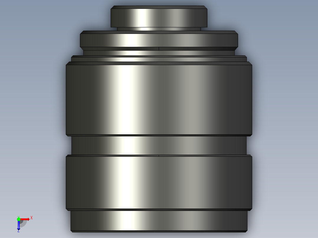 基恩士CV-L25_kc图纸模型俯视图