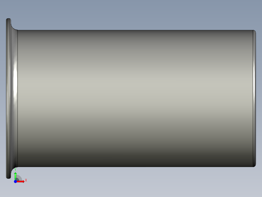 软管与硬管连接用工业通用接头0127_12_00前视图