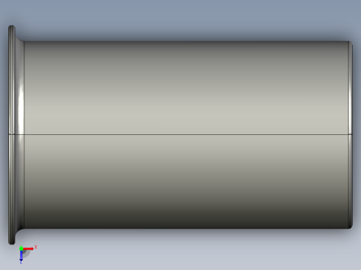 软管与硬管连接用工业通用接头0127_12_00俯视缩略图