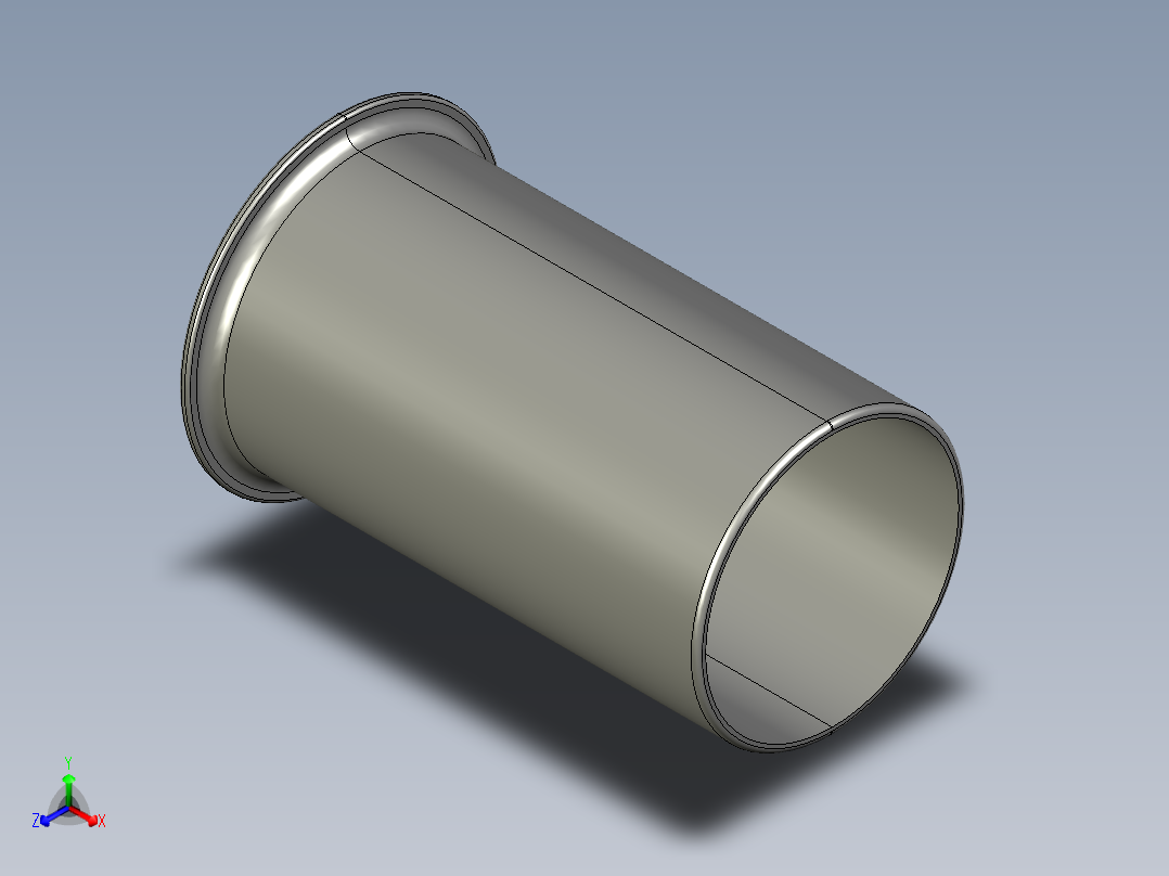 软管与硬管连接用工业通用接头0127_12_00正等轴测图