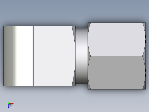 卡套式工业通用硬管接头EO_Male_stud_elbow_WE08SRCF俯视缩略图