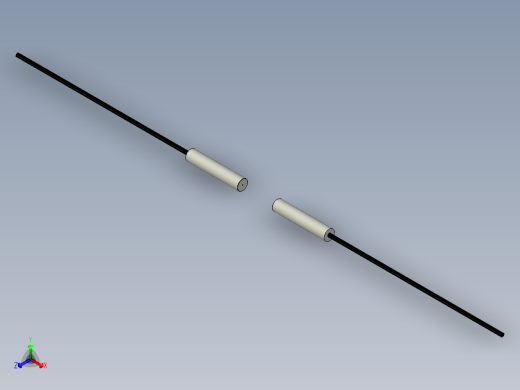 光纤元件对射型FT-D311Q正等轴测缩略图