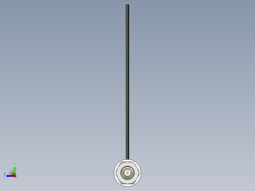 直角光纤_漫反射型FR-Y36右视图