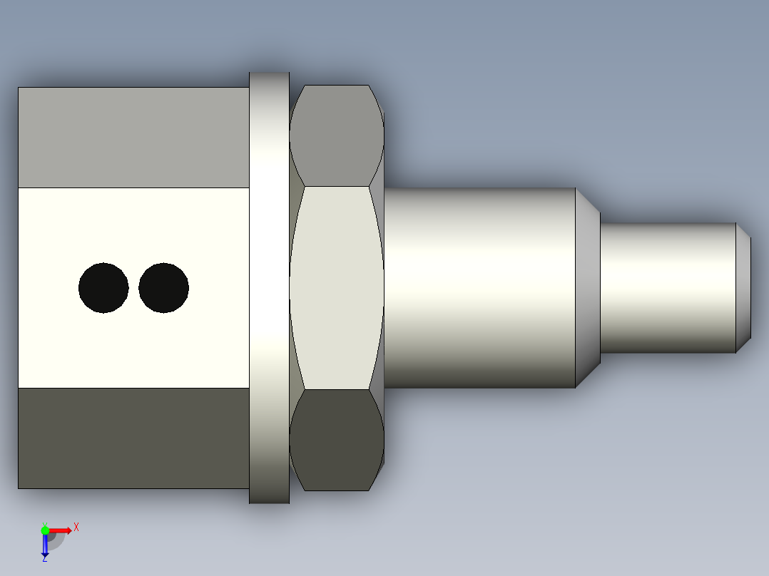 直角光纤_漫反射型FR-Y36俯视图