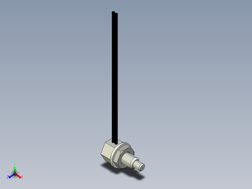 直角光纤_漫反射型FR-Y36正等轴测缩略图