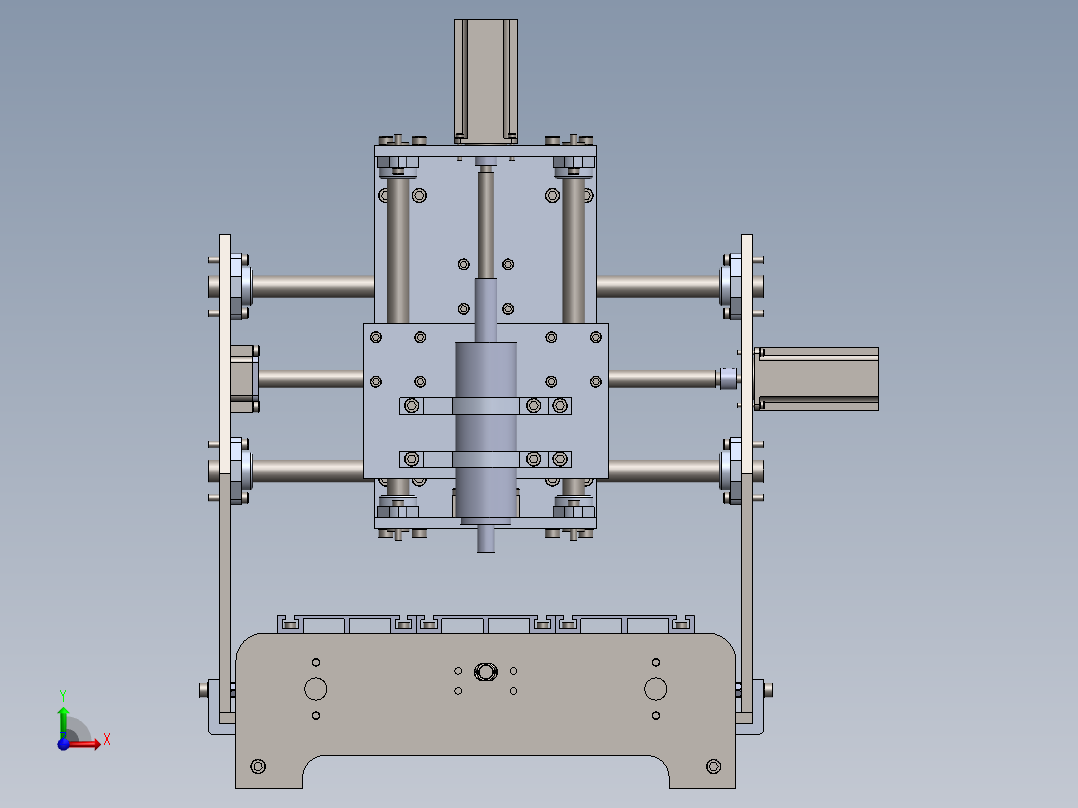 数控机床 (1)前视图