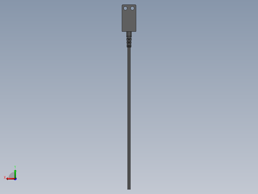 欧姆龙6系槽型光电（常用）导线引出型2M-EE-SX674-WR后视图