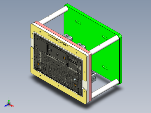 REACHER-C-笔记本CNC工装夹具三维模型cnc3-0814