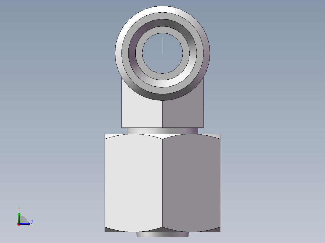 BC+BD 三通组合接头、BC-14左视图