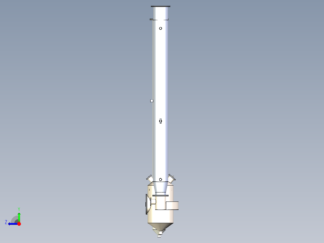 B3003547-真空蒸发器右视图