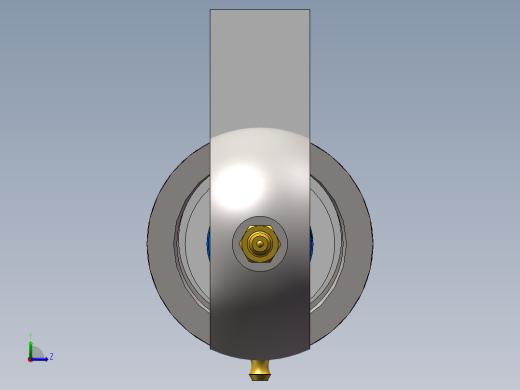 HSGK50X28X300-E 油缸左视缩略图