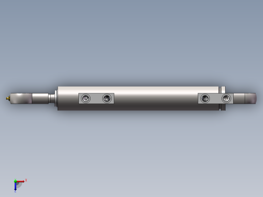 HSGK50X28X300-E 油缸俯视缩略图