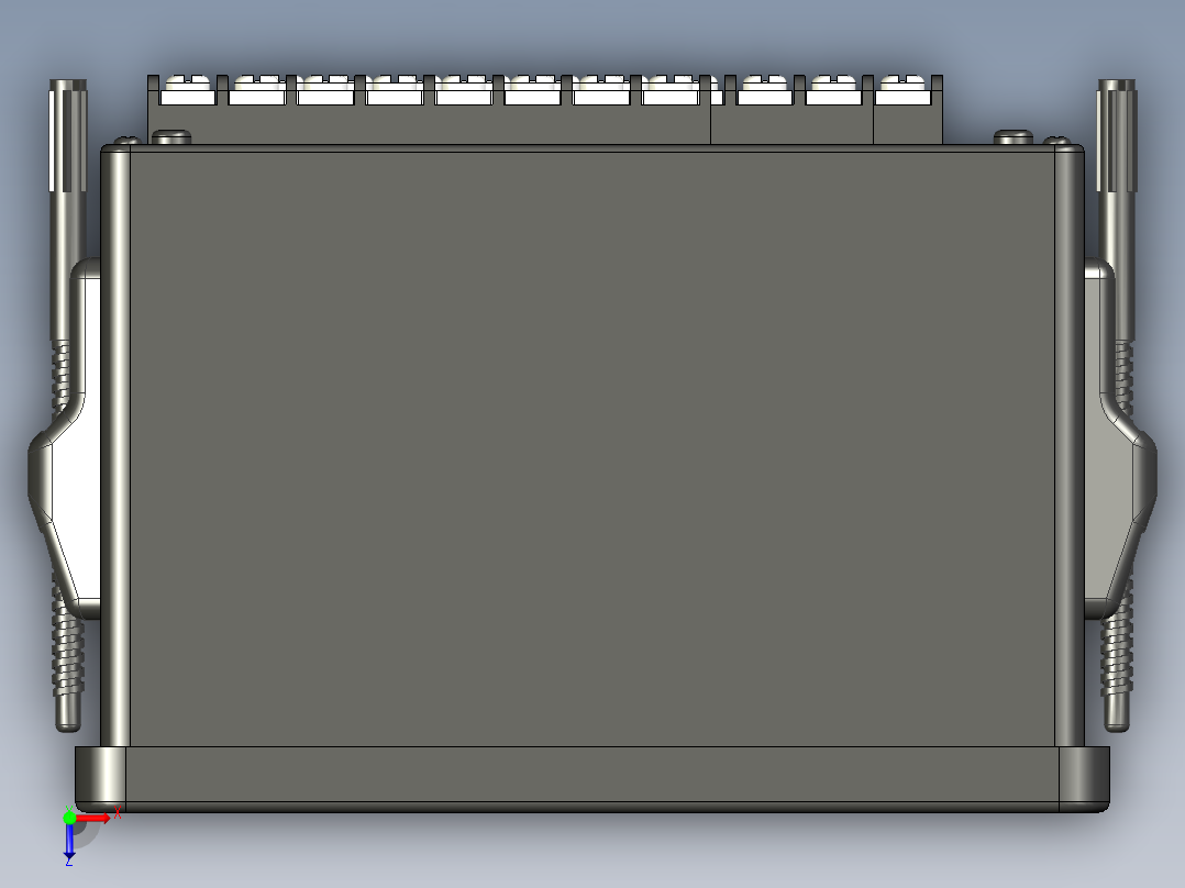 PFC控制器和万用表Weg model 0 MMW 01-M俯视图