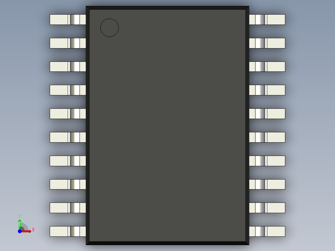 TSSOP-20-CMS8S6990N前视图