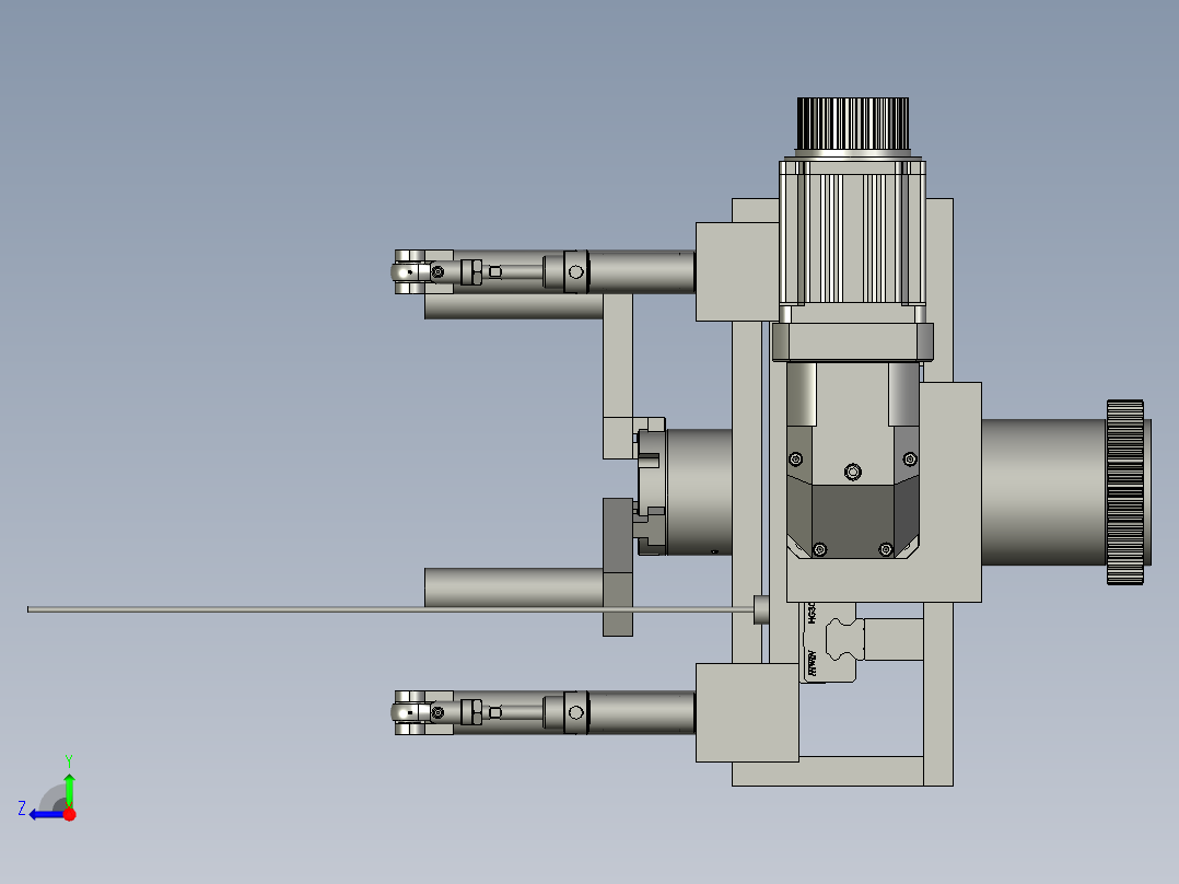 夹紧装置1右视图