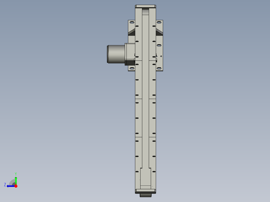 qPVC皮带小型化输送线20221223-1右视图