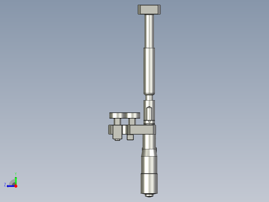 上夹料模组右视图