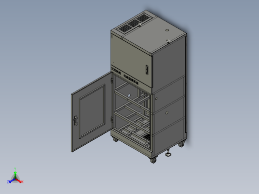 监测系统机柜总图