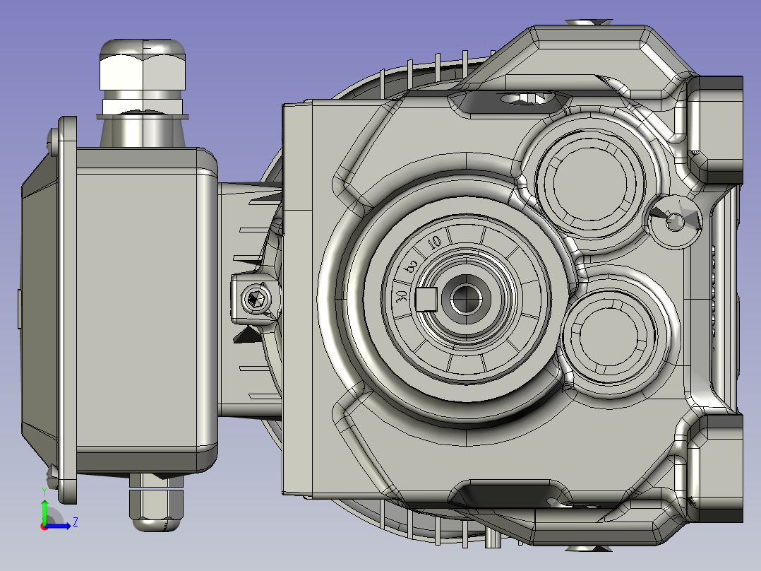 外发C303HA-C36-D601-MH080M4A75AL1-A0D00-041-借用件左视图