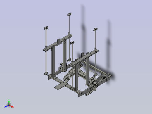 爪子及抬升子装配体1-0