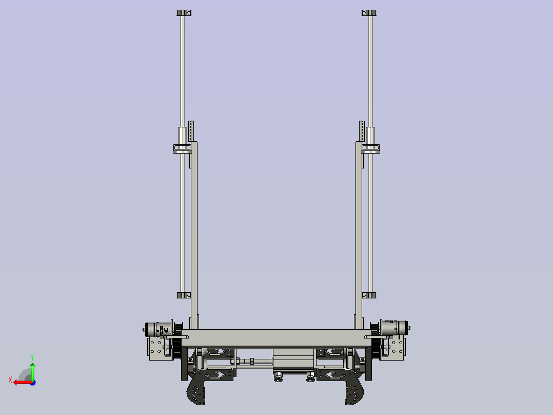 爪子及抬升子装配体1-0后视图