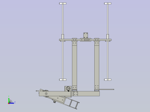 爪子及抬升子装配体1-0左视缩略图