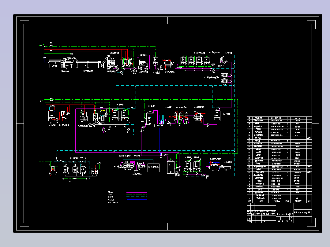 年产100吨葡萄果汁生产线设计