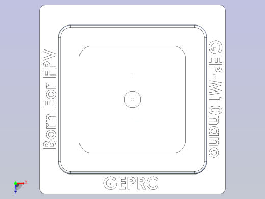 GEPRC M10 Nano GPS俯视缩略图