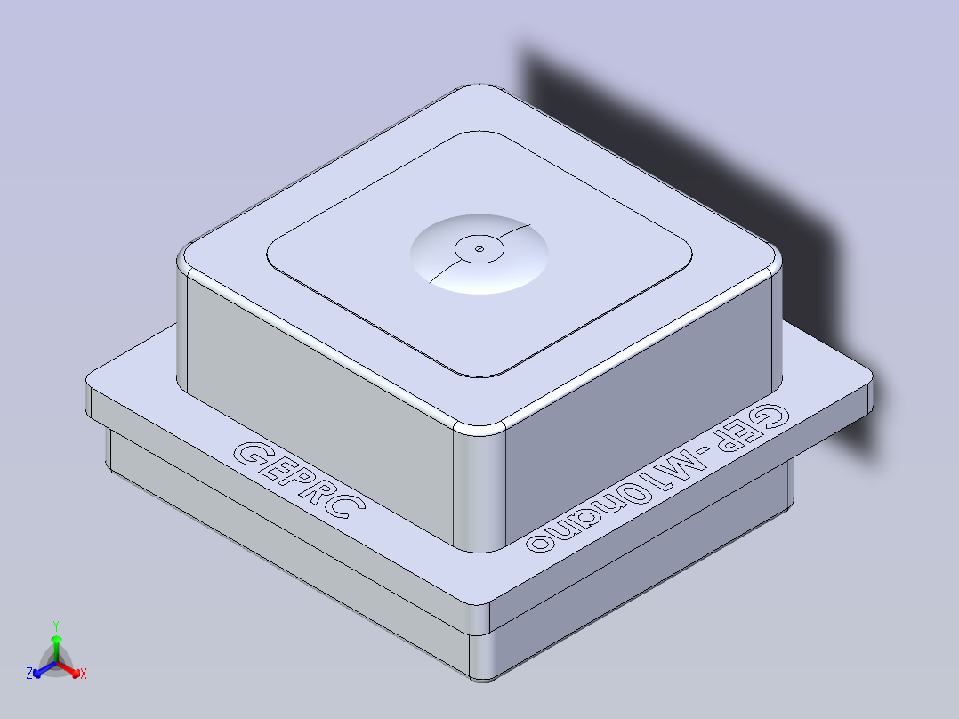 GEPRC M10 Nano GPS正等轴测图