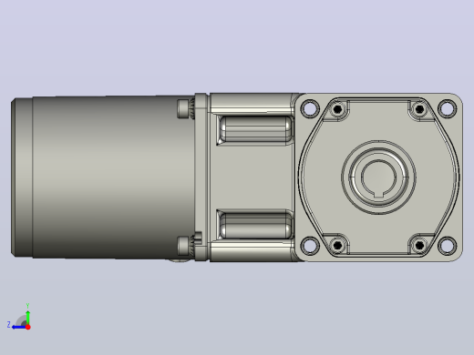 交流减速机5TK20GU-C(5GU3RC-180RC)新右视缩略图