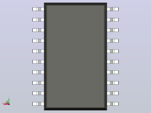 106x SOIC 封装（小外形集成电路）SOIC127P1034X267-20N后视缩略图
