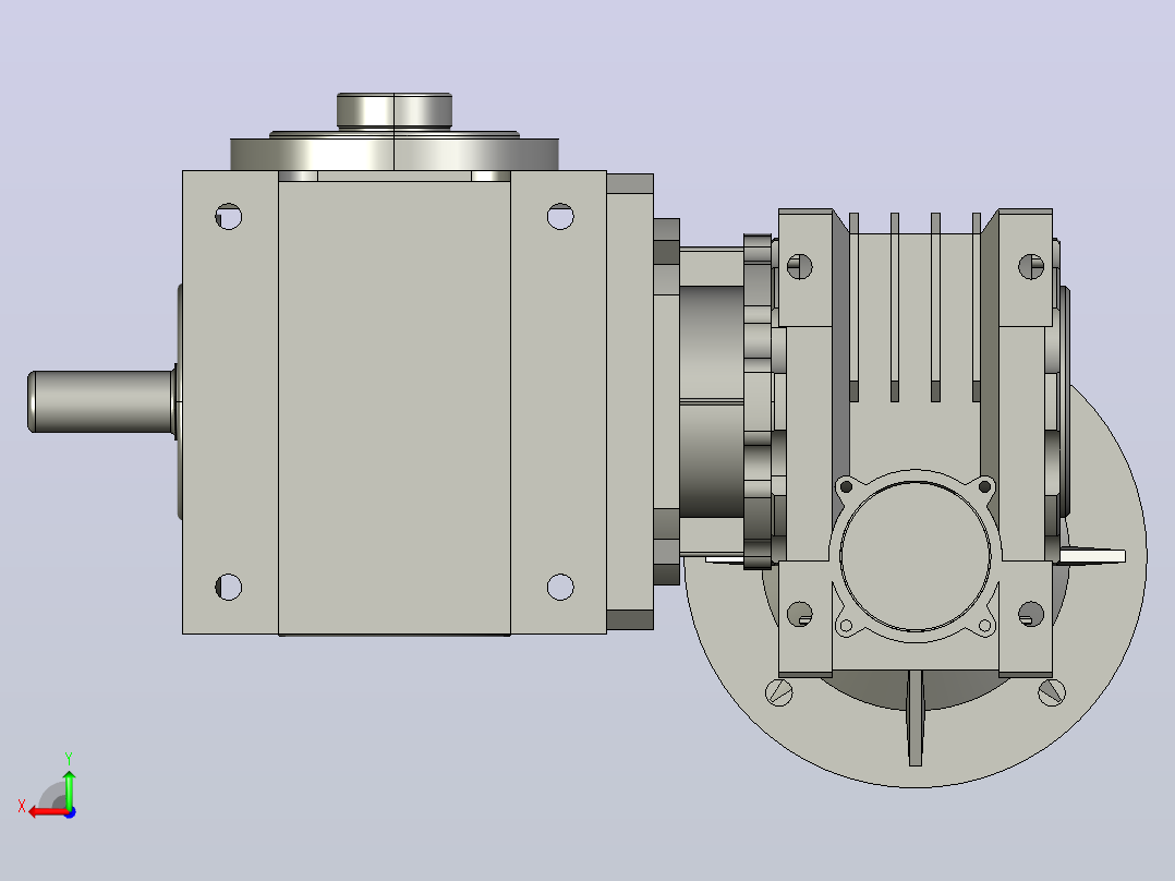 凸缘分割器60DF-PACK-RV40后视图