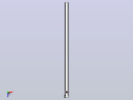 皮带直线轴半封闭可选导轨TPA-HNB-120D-110-L2800-RP-C-P40-N3俯视缩略图