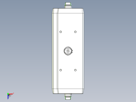 气动执行器-双作用气缸俯视缩略图