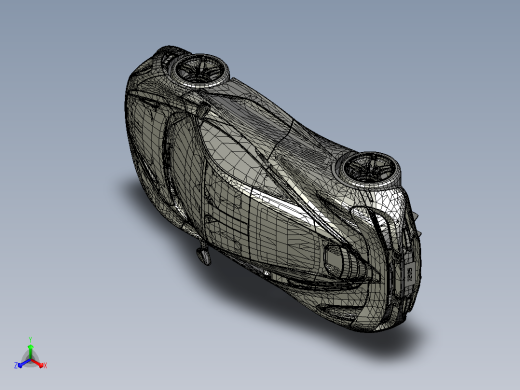 58-迈凯伦 720s 2018 CATIA FBX OBJ WIRE STL