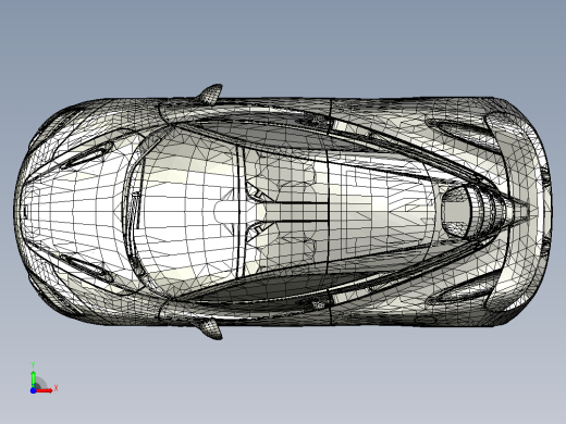 58-迈凯伦 720s 2018 CATIA FBX OBJ WIRE STL前视缩略图