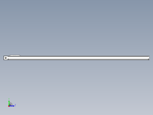 伺服电机集成皮带传动直线执行器TPA-OCB-100-192-L3050-DL-J90-N3左视缩略图