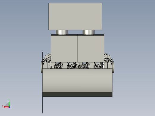 转向节四轴夹具后视缩略图
