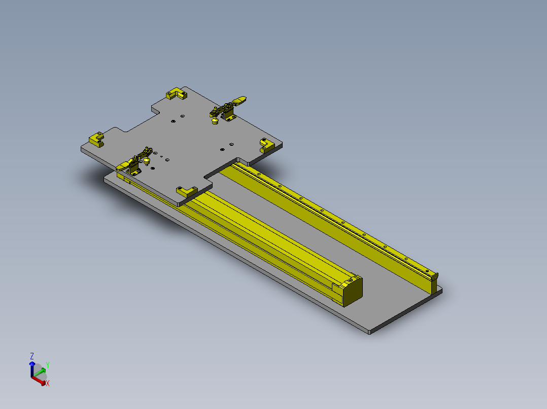 平板玻璃移动组件
