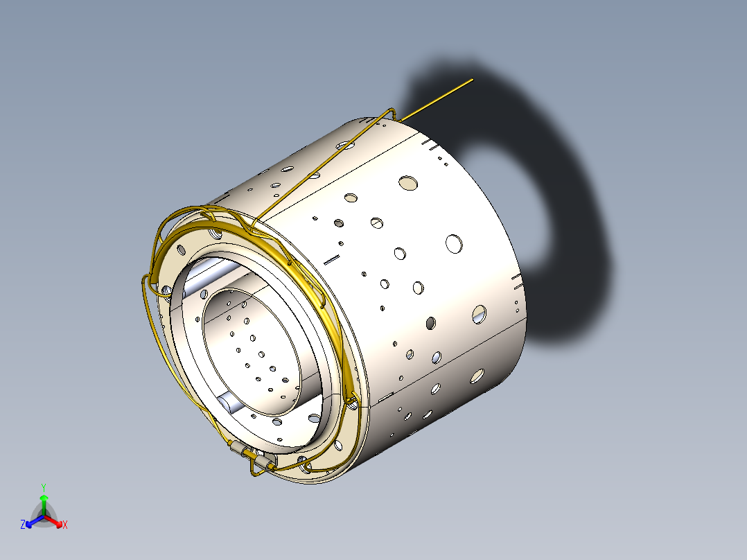 涡轮燃烧机模型